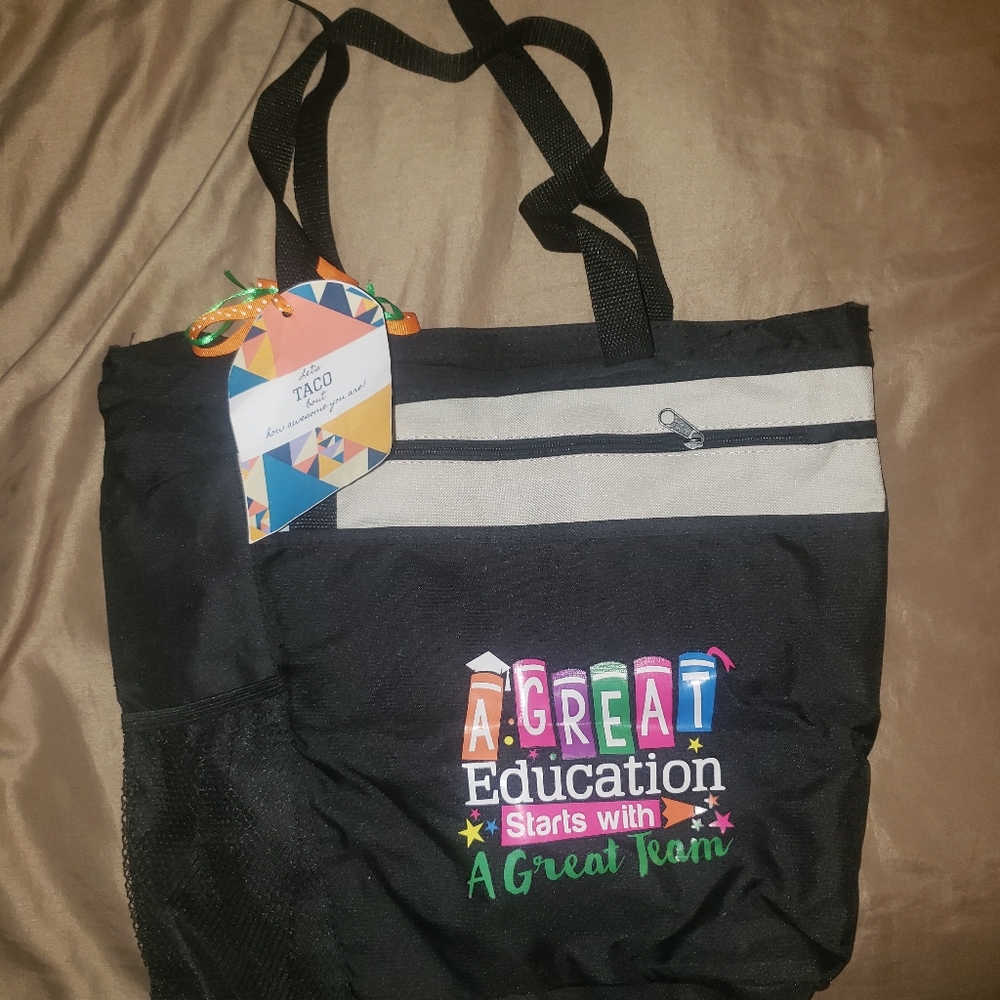Teacher tote bag(willing to accept fair offers)